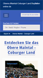 Mobile Screenshot of oberes-maintal-coburger-land.bayern-online.de