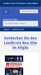 Mobile Screenshot of landkreis-neu-ulm.bayern-online.de