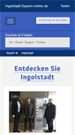 Mobile Screenshot of ingolstadt.bayern-online.de