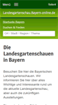 Mobile Screenshot of landesgartenschau.bayern-online.de