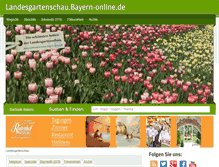 Tablet Screenshot of landesgartenschau.bayern-online.de