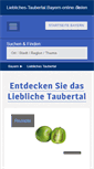 Mobile Screenshot of liebliches-taubertal.bayern-online.de