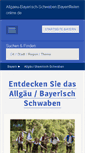 Mobile Screenshot of allgaeu-bayerisch-schwaben.bayern-online.de