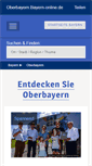 Mobile Screenshot of oberbayern.bayern-online.de
