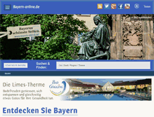 Tablet Screenshot of bayern-online.de
