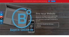 Desktop Screenshot of homepage.bayern-online.de