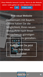 Mobile Screenshot of homepage.bayern-online.de