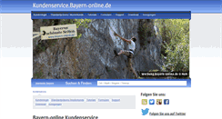 Desktop Screenshot of kundenservice.bayern-online.de