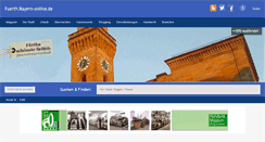 Desktop Screenshot of fuerth.bayern-online.de