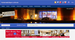 Desktop Screenshot of frankenwald.bayern-online.de