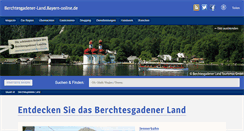 Desktop Screenshot of berchtesgadener-land.bayern-online.de