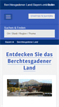 Mobile Screenshot of berchtesgadener-land.bayern-online.de