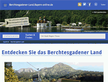 Tablet Screenshot of berchtesgadener-land.bayern-online.de