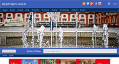 Desktop Screenshot of bayreuth.bayern-online.de